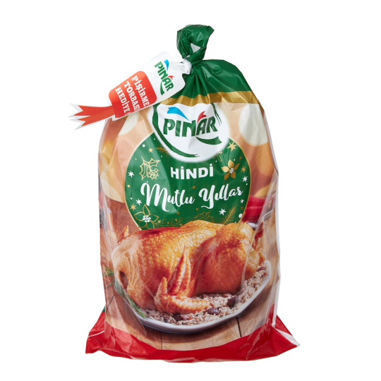 გაყინული მთლიანი ინდაური საახალწლო