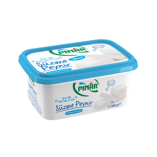 ნახევრად ცხიმიანი პრემიუმ ფეტა ყველი