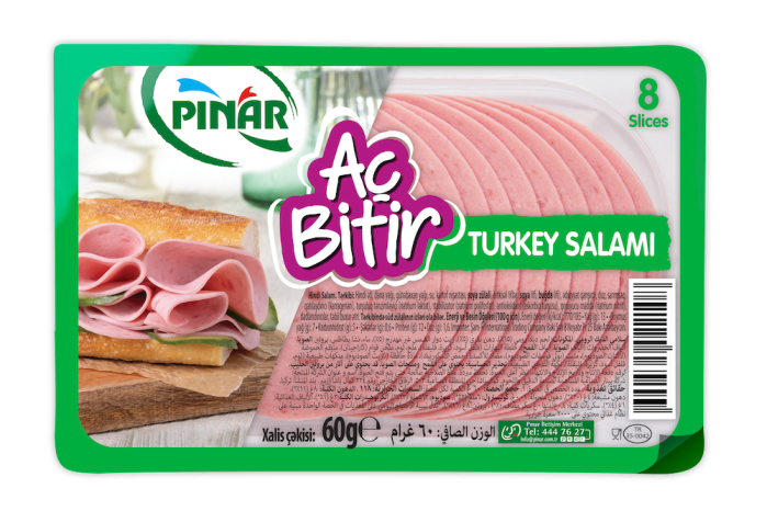 Pınar Sliced Turkey Meat Salami Pınar Sliced Turkey Meat Salami