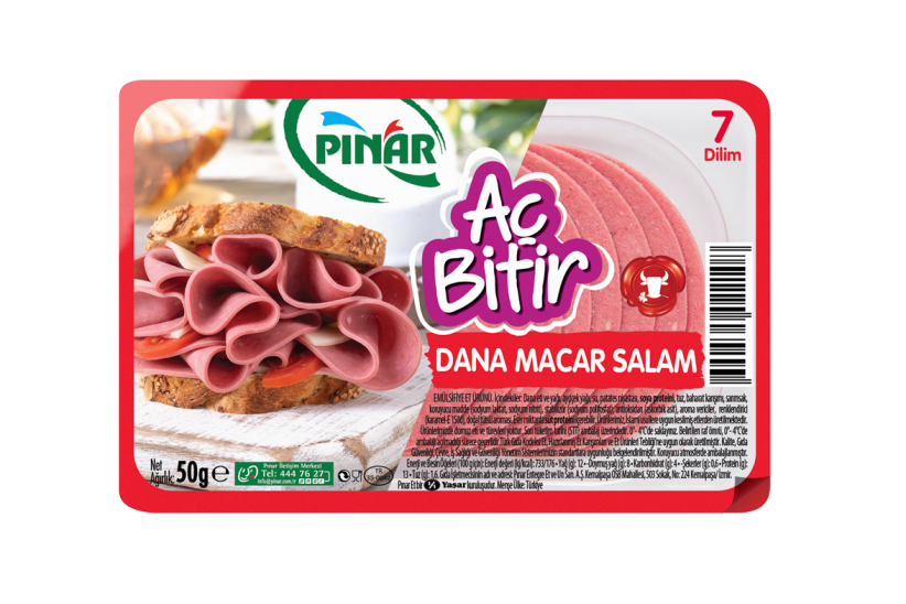 Pınar Snacking Sliced Beef Salami Pınar Snacking Sliced Beef Salami