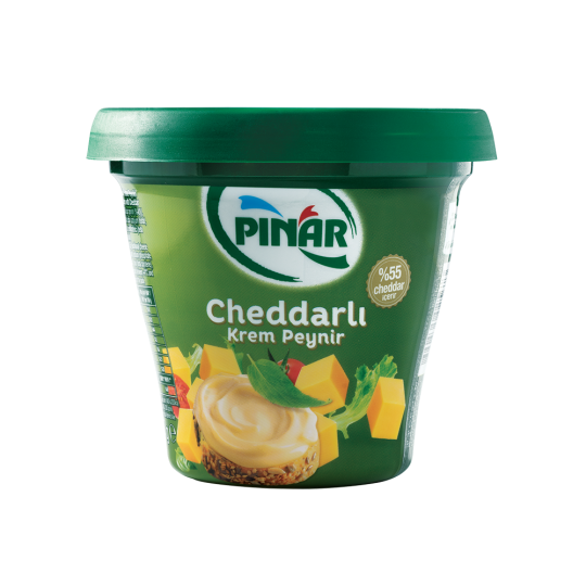 جبنة الكريمة مع جبنة الشيدر