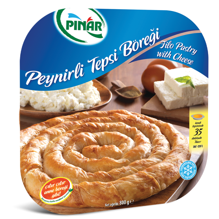 Pınar Borek Filo Pastry Pie with Cheese